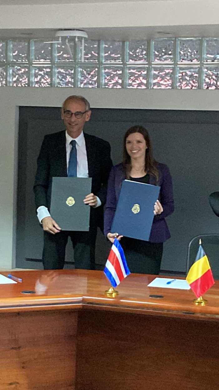 Ondertekening akkoord Costa Rica