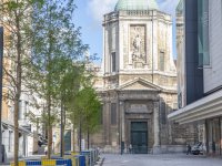 De Koolstraat met zicht op de Finisteraekerk