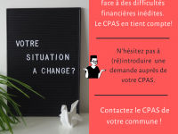 Votre situation a changé?