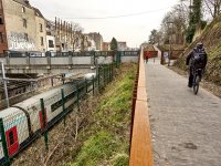 fiets- en wandelpad Waver-Viaduct